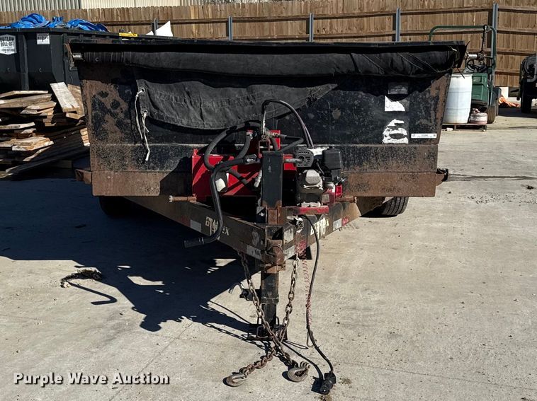 image for item DZ4408 2017 Big Tex 14LX dump trailer