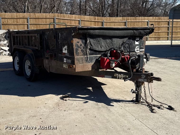 image for item DZ4408 2017 Big Tex 14LX dump trailer