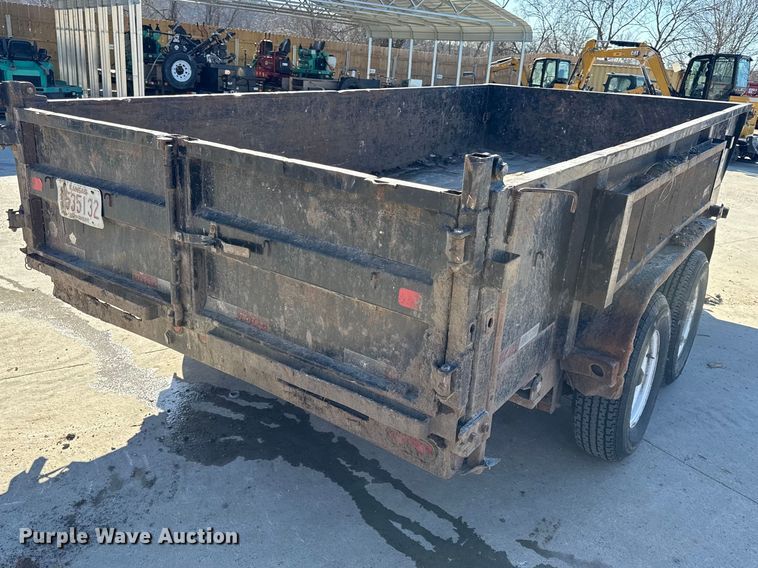 image for item DZ4408 2017 Big Tex 14LX dump trailer