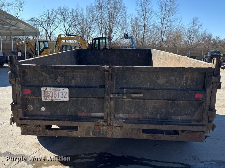 image for item DZ4408 2017 Big Tex 14LX dump trailer
