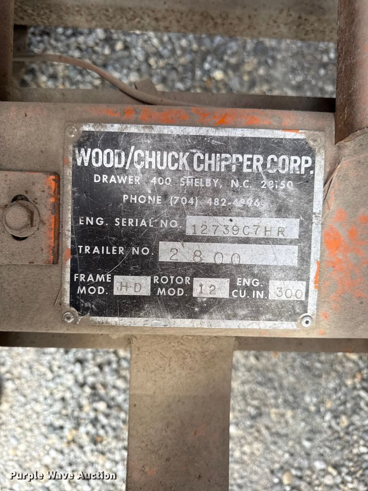 image for item DZ4430 Wood chuck Chipper wood chipper