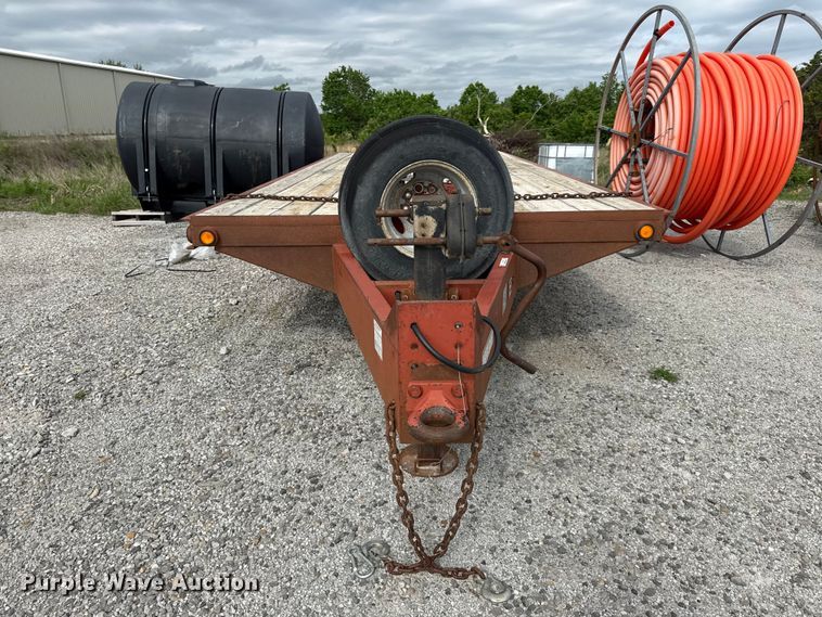 image for item DZ4431 2005 Belshe equipment trailer