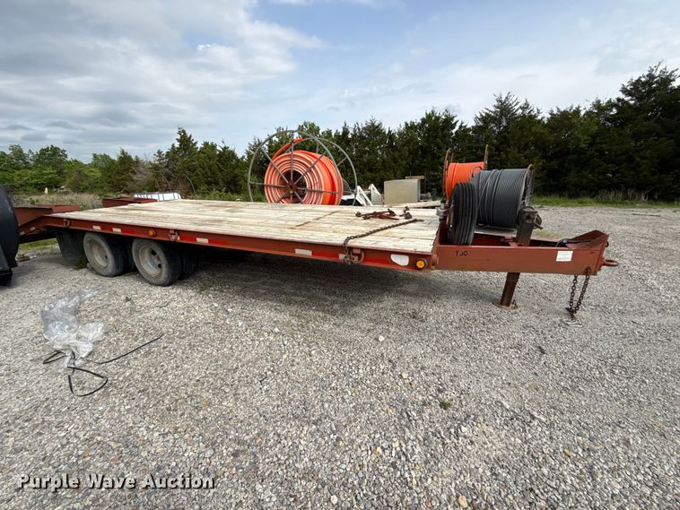image for item DZ4431 2005 Belshe equipment trailer