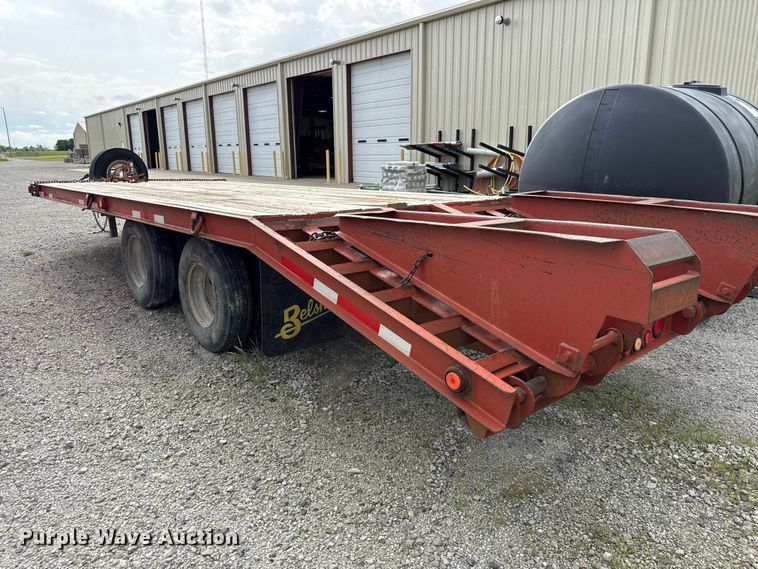 image for item DZ4431 2005 Belshe equipment trailer