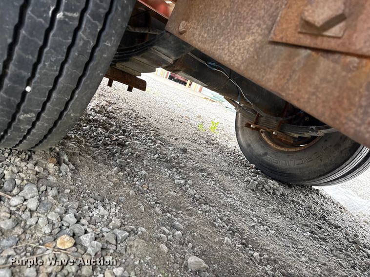 image for item DZ4431 2005 Belshe equipment trailer