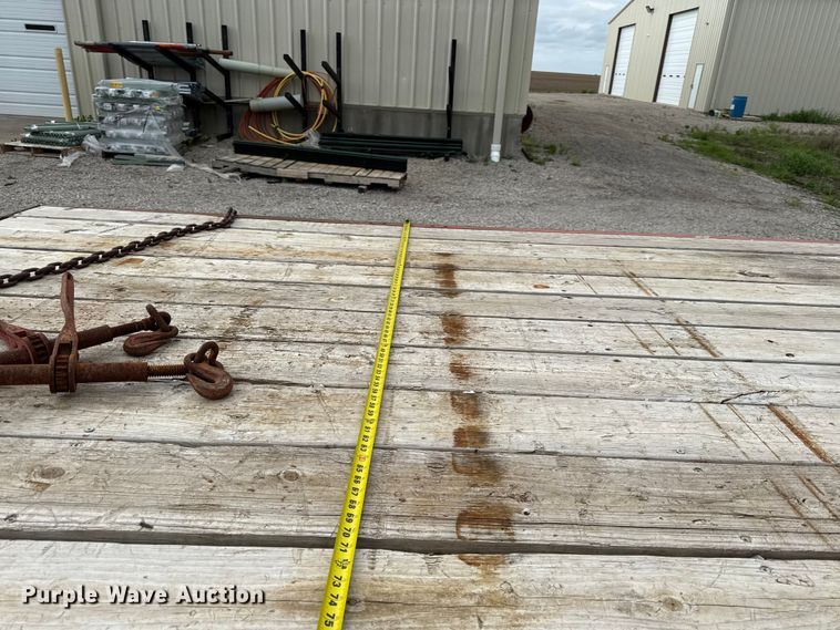image for item DZ4431 2005 Belshe equipment trailer