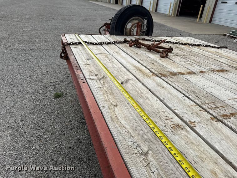 image for item DZ4431 2005 Belshe equipment trailer