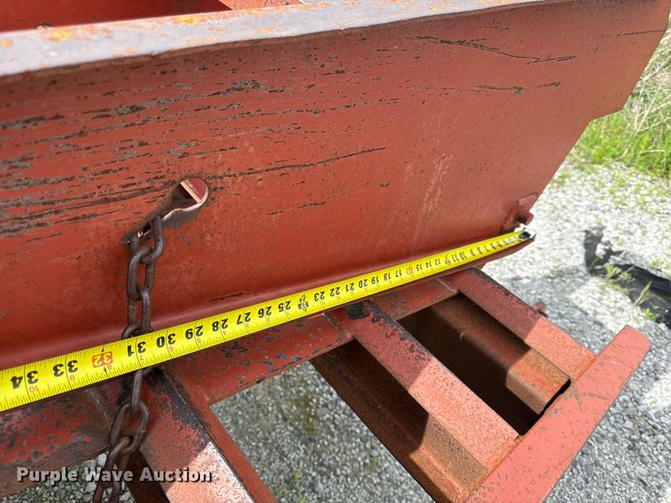 image for item DZ4431 2005 Belshe equipment trailer