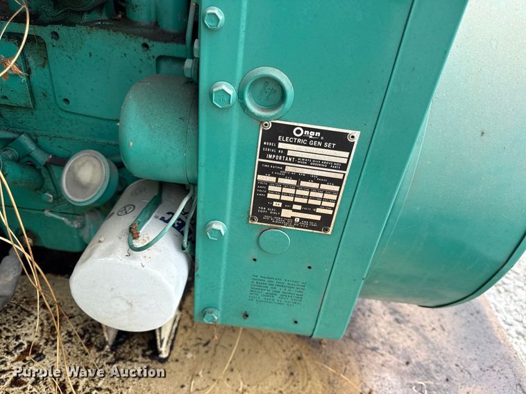 image for item DZ4436 (6) Onan 15.01C-1SR/24655AB generators