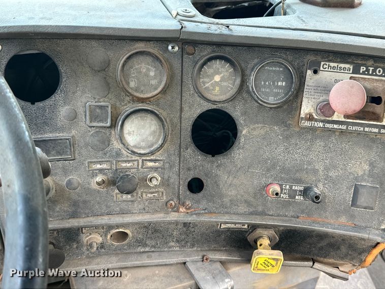 image for item EA4883 1987 Mack DM685S roll-off container truck