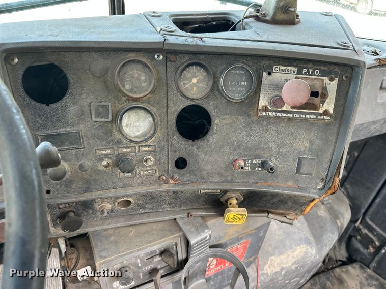 image for item EA4883 1987 Mack DM685S roll-off container truck