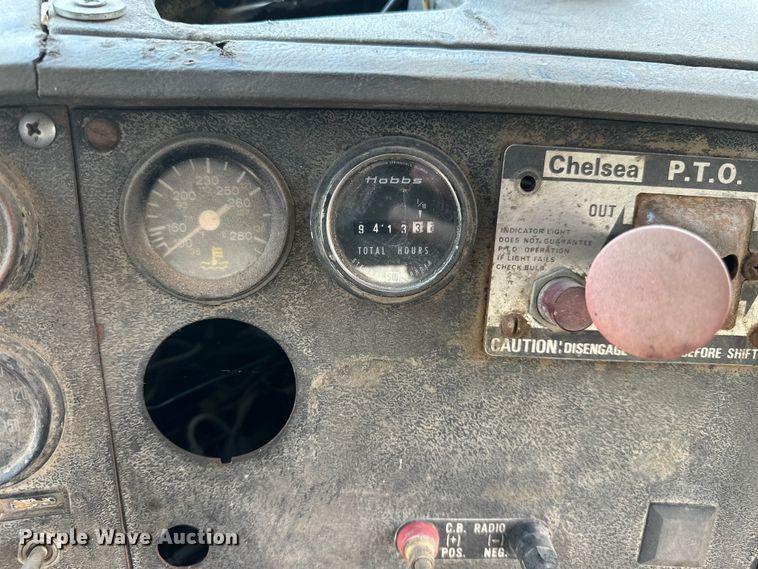 image for item EA4883 1987 Mack DM685S roll-off container truck
