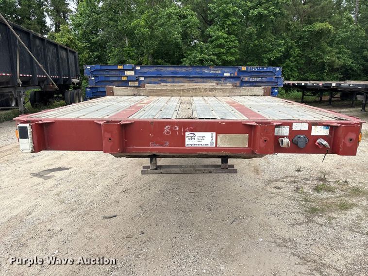 image for item EA7283 1999 Fontaine Trailer Co. FTW-5-8048SLK flatbed trailer