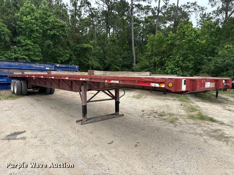 image for item EA7283 1999 Fontaine Trailer Co. FTW-5-8048SLK flatbed trailer
