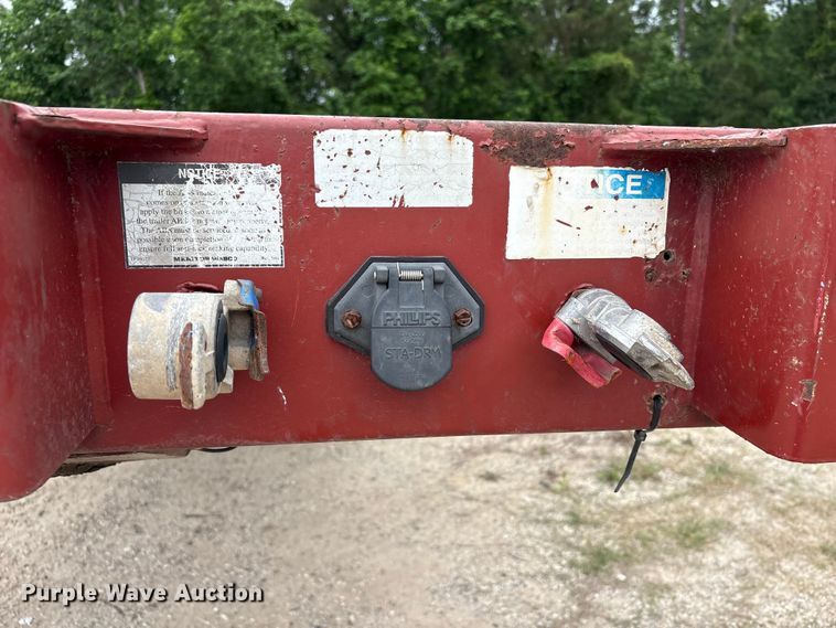 image for item EA7283 1999 Fontaine Trailer Co. FTW-5-8048SLK flatbed trailer