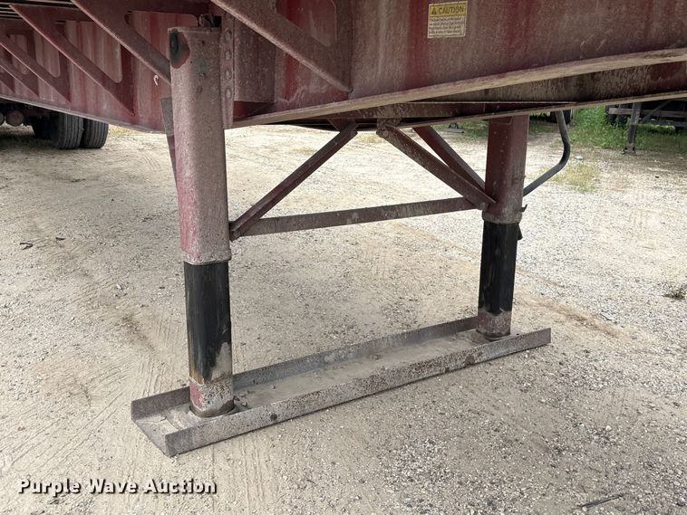 image for item EA7283 1999 Fontaine Trailer Co. FTW-5-8048SLK flatbed trailer