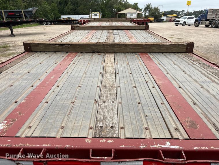 image for item EA7283 1999 Fontaine Trailer Co. FTW-5-8048SLK flatbed trailer