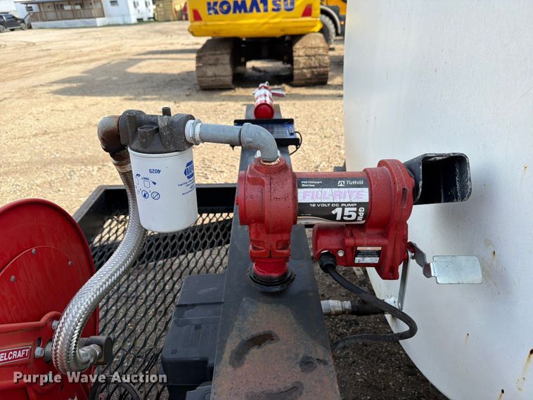 image for item ED5221 2018 Eze-Gas 1000 Gallon fuel trailer