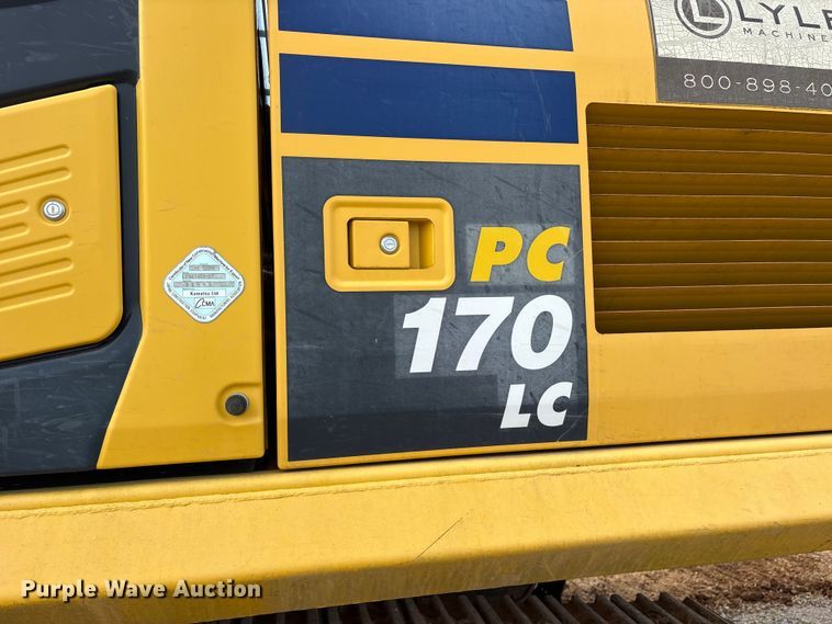 image for item ED5233 2019 Komatsu PC170LC-11 excavator