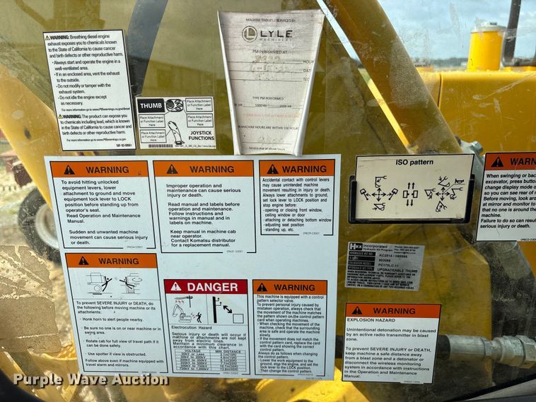 image for item ED5233 2019 Komatsu PC170LC-11 excavator