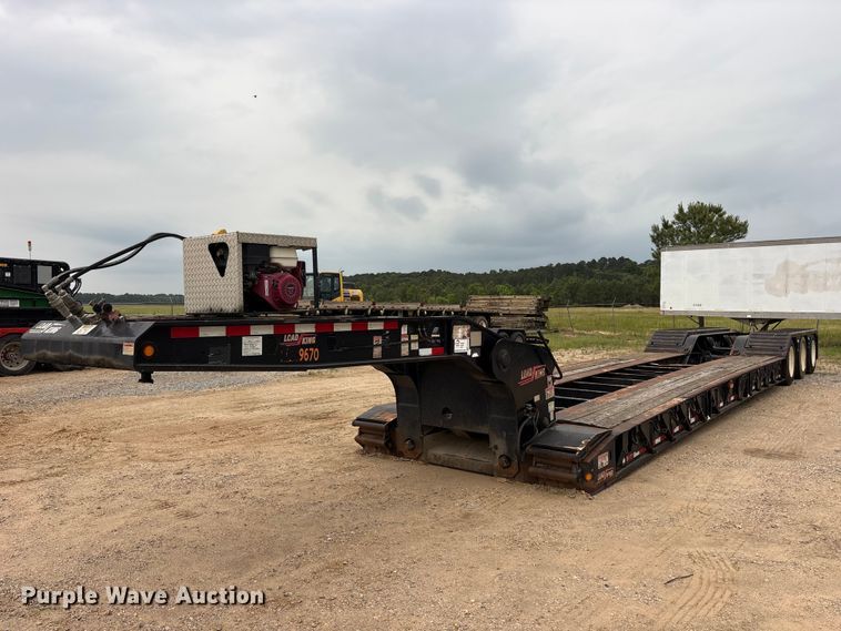image for item ED5238 2016 Load King S-55-SF lowboy equipment trailer