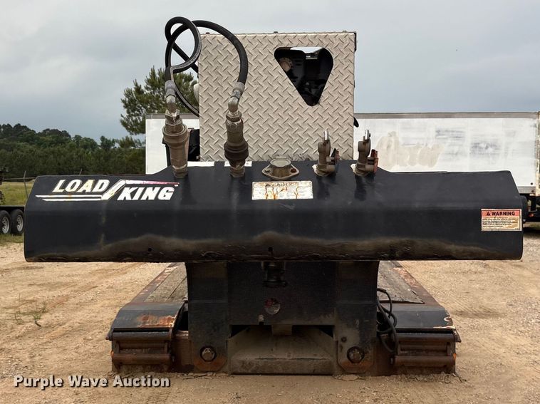 image for item ED5238 2016 Load King S-55-SF lowboy equipment trailer