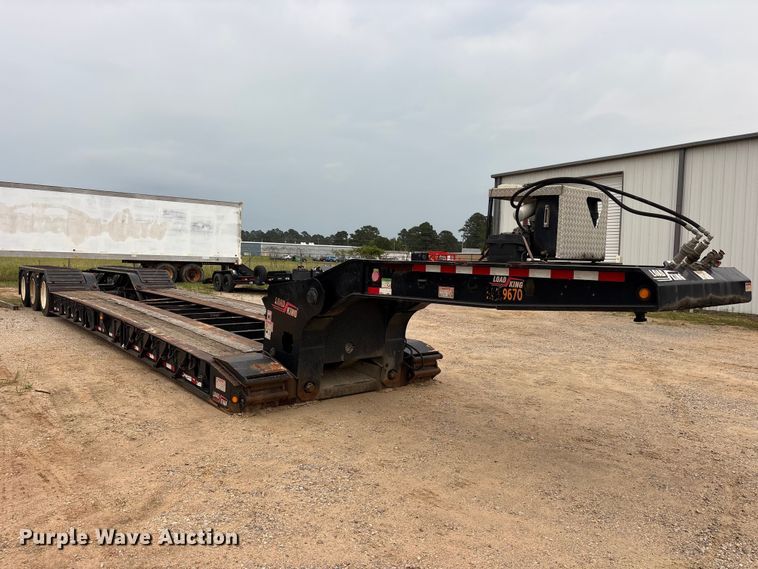 image for item ED5238 2016 Load King S-55-SF lowboy equipment trailer