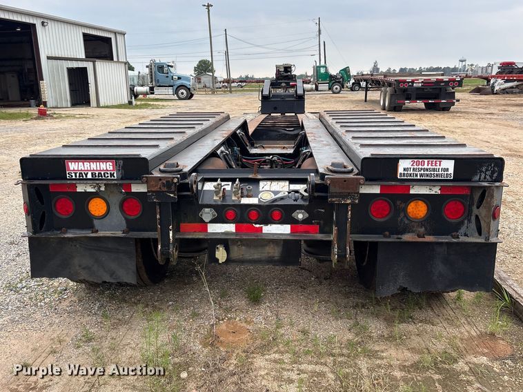 image for item ED5238 2016 Load King S-55-SF lowboy equipment trailer