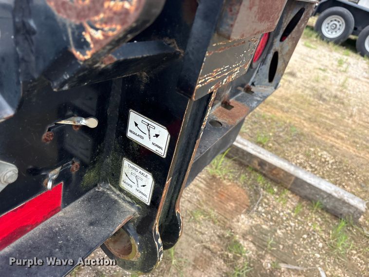 image for item ED5238 2016 Load King S-55-SF lowboy equipment trailer