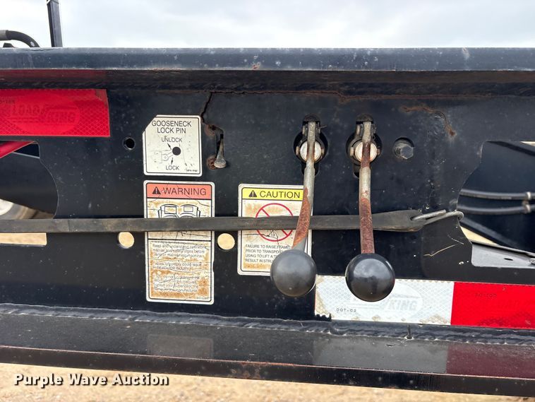 image for item ED5238 2016 Load King S-55-SF lowboy equipment trailer