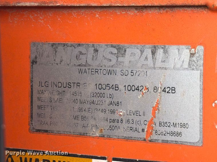 image for item ED5256 2006 Sky Track 8042 telehandler