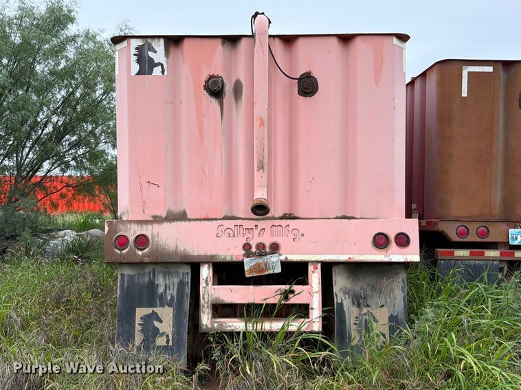 image for item ED5266 2007 Salty's Manufacturing frac tank trailer