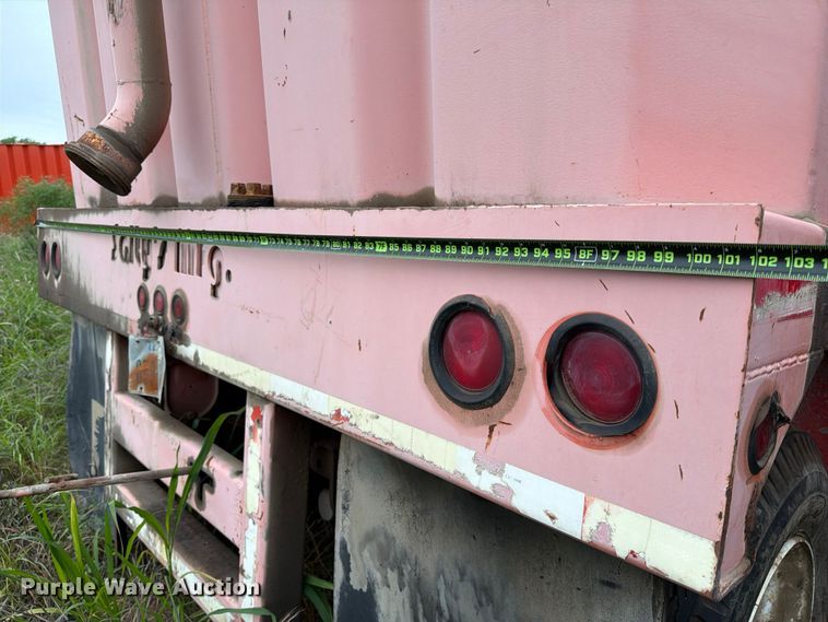 image for item ED5266 2007 Salty's Manufacturing frac tank trailer