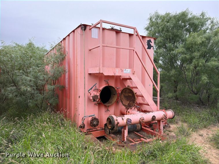 image for item ED5271 2007 Salty's Manufacturing frac tank trailer