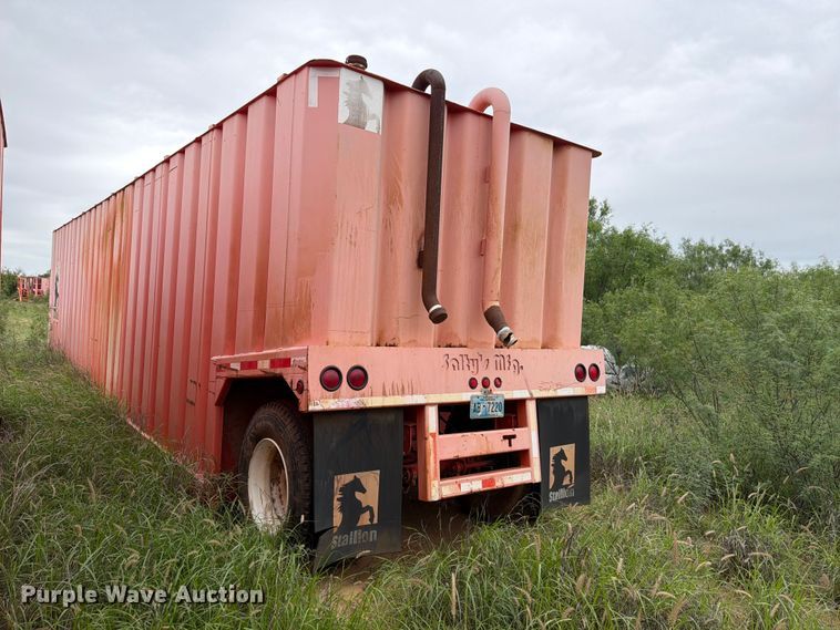 image for item ED5272 2008 Salty's Manufacturing frac tank trailer