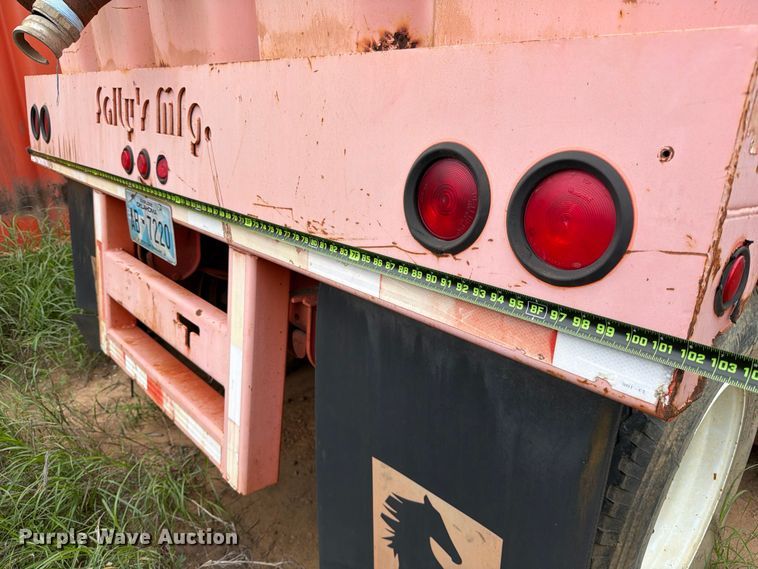 image for item ED5272 2008 Salty's Manufacturing frac tank trailer