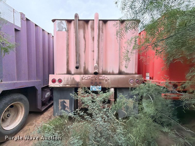 image for item ED5274 2008 Salty's Manufacturing frac tank trailer