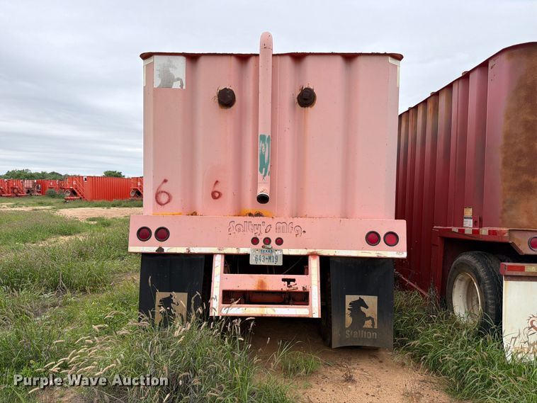 image for item ED5278 2007 Salty's Manufacturing frac tank trailer