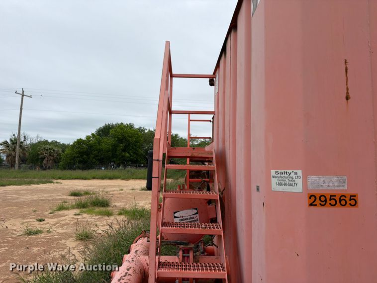 image for item ED5278 2007 Salty's Manufacturing frac tank trailer
