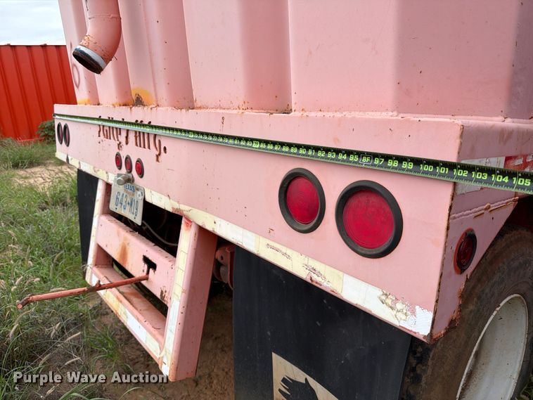 image for item ED5278 2007 Salty's Manufacturing frac tank trailer