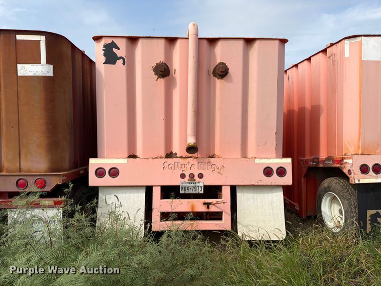 image for item ED5279 2007 Salty's Manufactuing frac tank trailer
