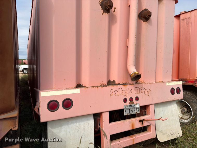 image for item ED5279 2007 Salty's Manufactuing frac tank trailer