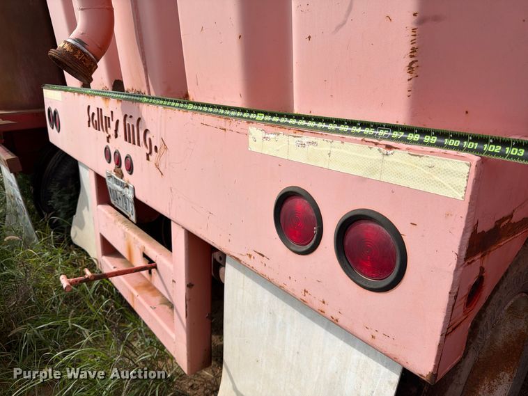 image for item ED5279 2007 Salty's Manufactuing frac tank trailer