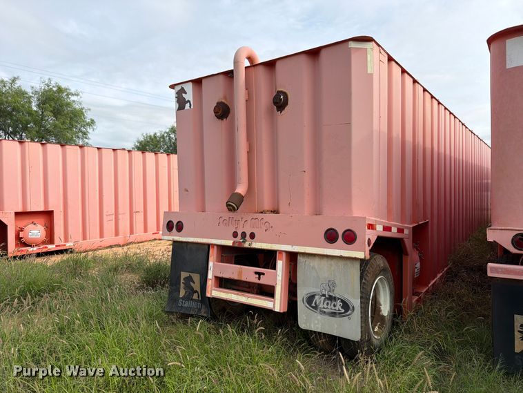 image for item ED5280 2007 Salty's Manufacturing Frac tank trailer