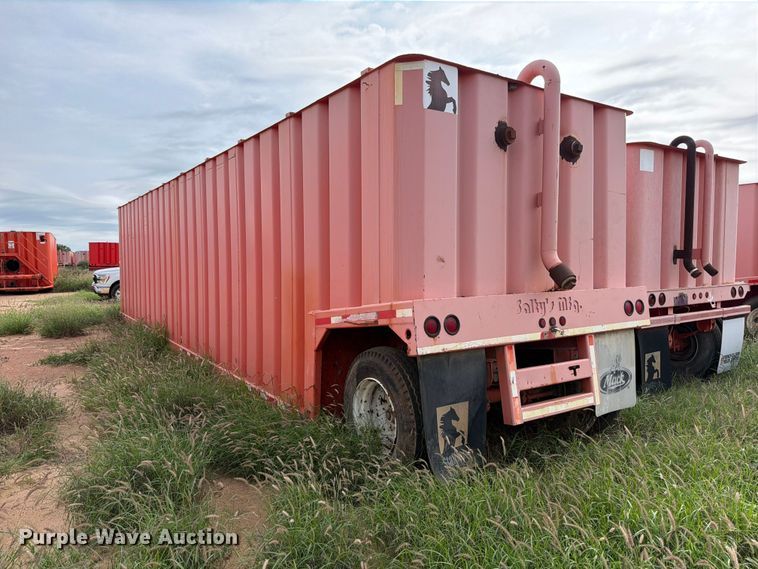 image for item ED5280 2007 Salty's Manufacturing Frac tank trailer