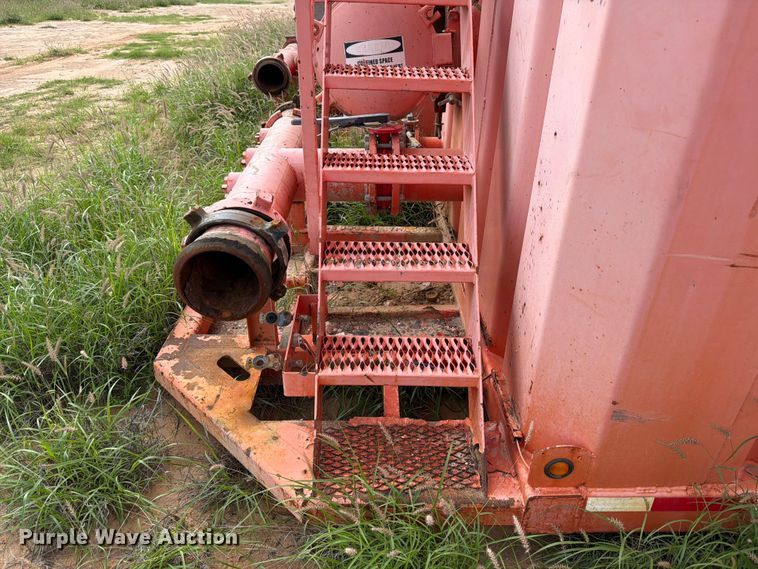 image for item ED5280 2007 Salty's Manufacturing Frac tank trailer
