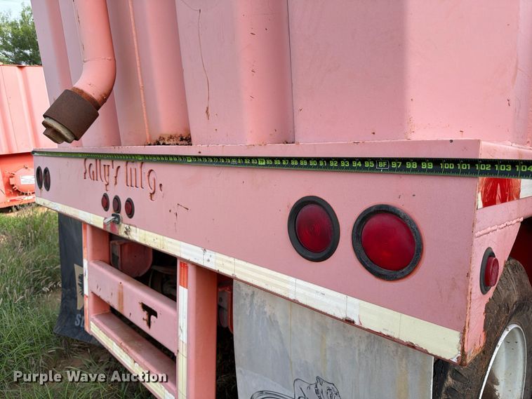 image for item ED5280 2007 Salty's Manufacturing Frac tank trailer
