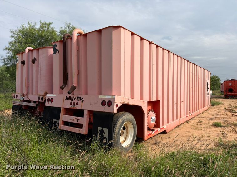 image for item ED5281 2007 Salty's Manufacturing frac tank trailer