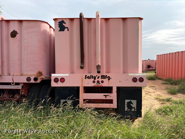 image for item ED5281 2007 Salty's Manufacturing frac tank trailer