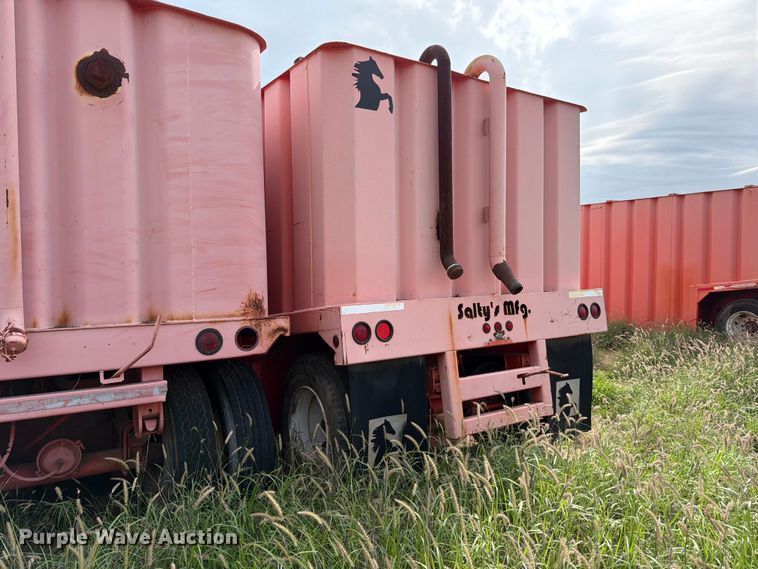 image for item ED5281 2007 Salty's Manufacturing frac tank trailer